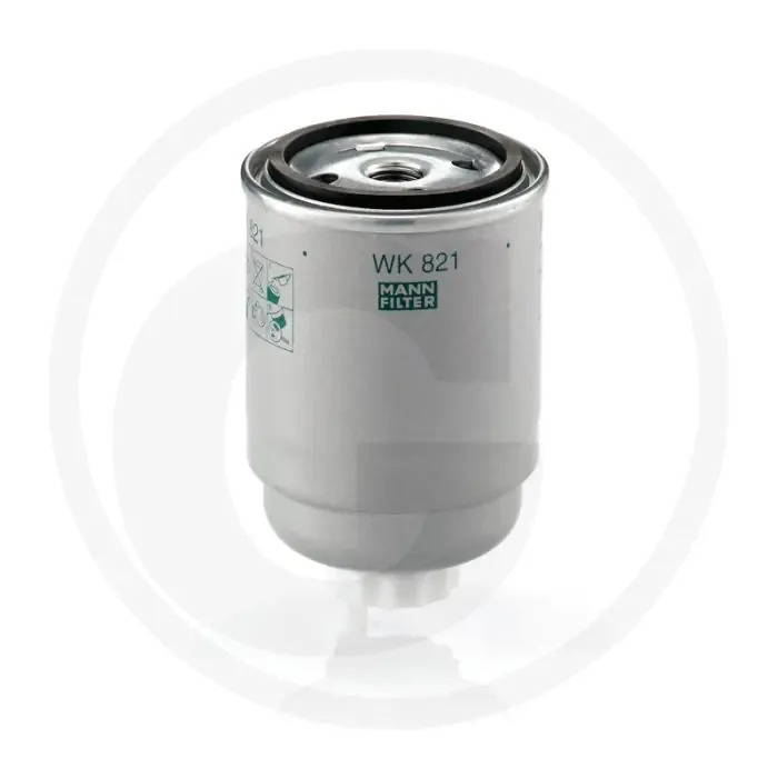 MANN FILTER Brandstoffilter WK821, Diesel, Ø81mm, Hoogte 129mm, M16 x 1.5 Draad Fabrieksprijs