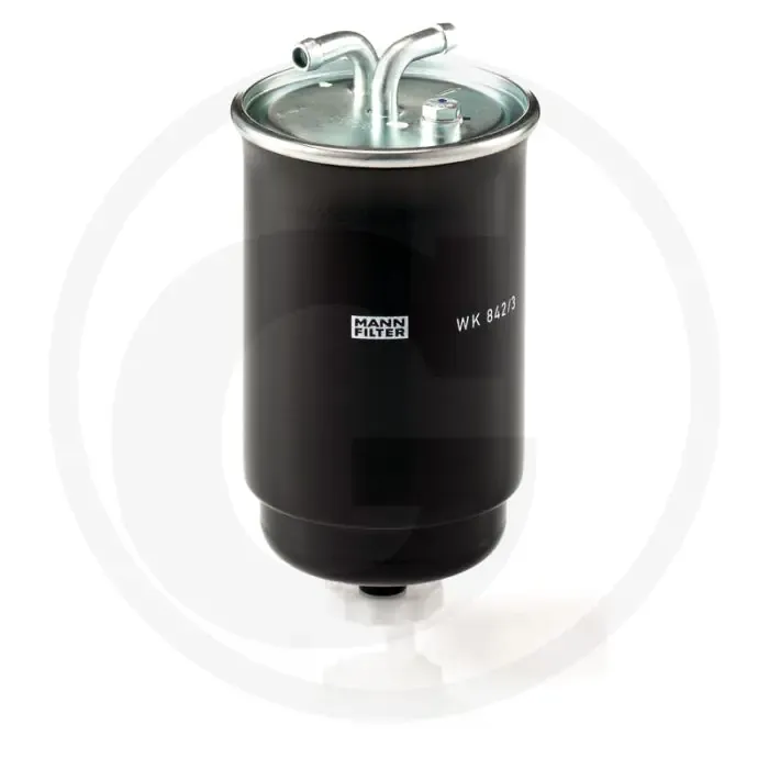 Voordeelprijs MANN FILTER Brandstoffilter WK842/3 - Diesel, Ø80mm, H150mm, Aansluiting 8/8mm
