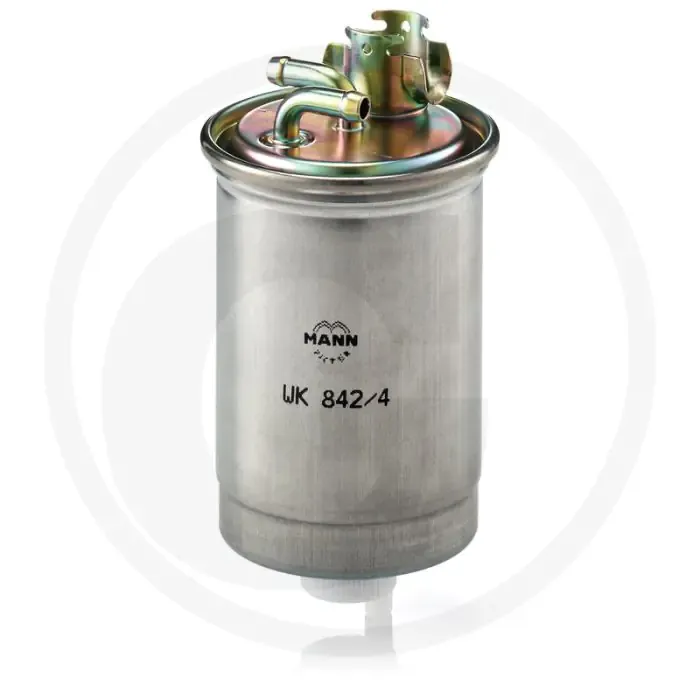 MANN FILTER Brandstoffilter WK842/4 - Diesel, Ø80mm, Hoogte 148mm, Aansluiting 8mm Speciale Aanbieding