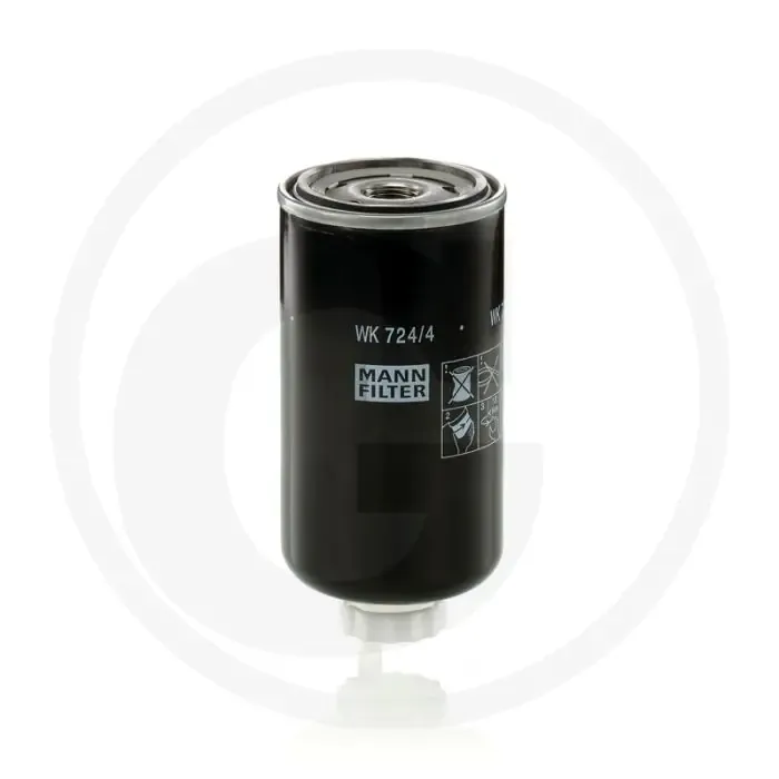 MANN FILTER Brandstoffilters - Diesel, Ø76mm, Hoogte 162mm, M20 x 1.5 Draad Meest Verkocht