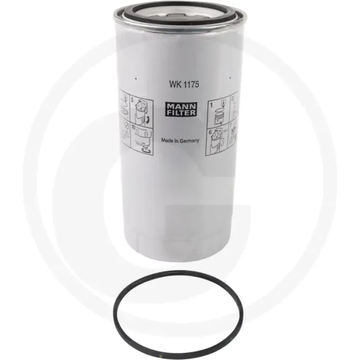 Dagaanbieding MANN FILTER Brandstoffilters - Diesel, Ø108mm, Hoogte 216mm, MANN nr. WK1175X