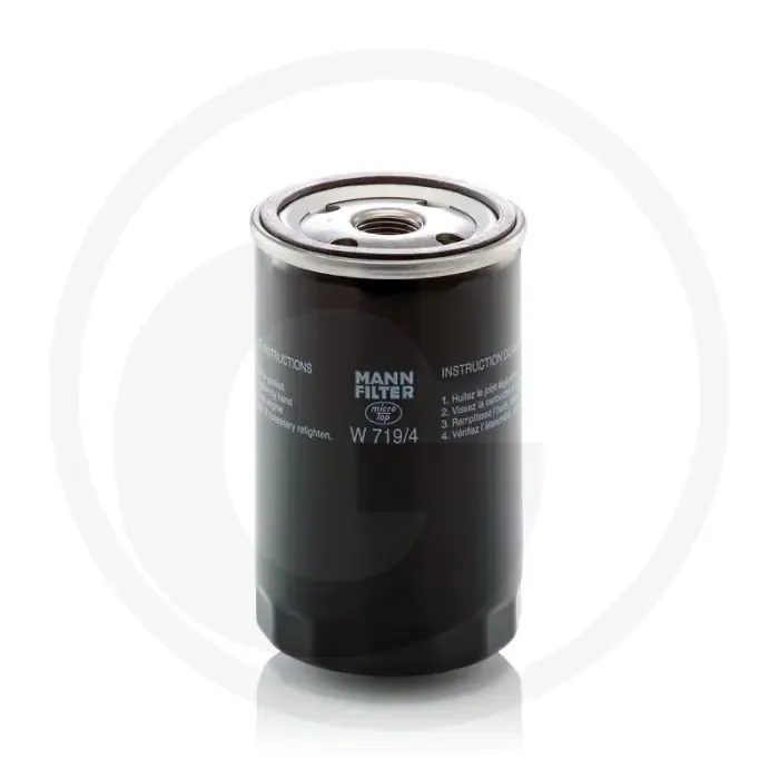 MANN FILTER Hydrauliek- / transmissieoliefilter - Buiten-Ø: 76mm, Hoogte: 123mm Direct Verzonden
