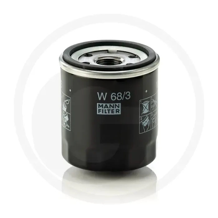 MANN FILTER Motoroliefilter - Buiten-Ø: 66mm, Binnen-Ø: 55mm, Hoogte: 75mm Weekendaanbieding