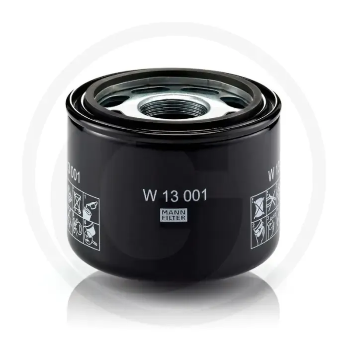 MANN FILTER Motoroliefilter - Buiten-Ø:129mm, Binnen-Ø:97mm, Hoogte:100mm Direct Verzonden