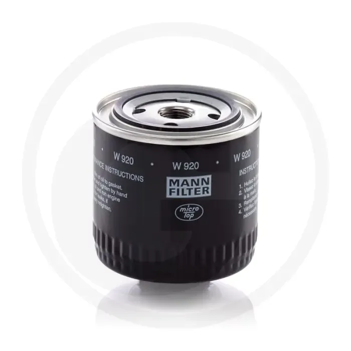 MANN FILTER Motoroliefilter 93x62x95mm W920. Gecertificeerd