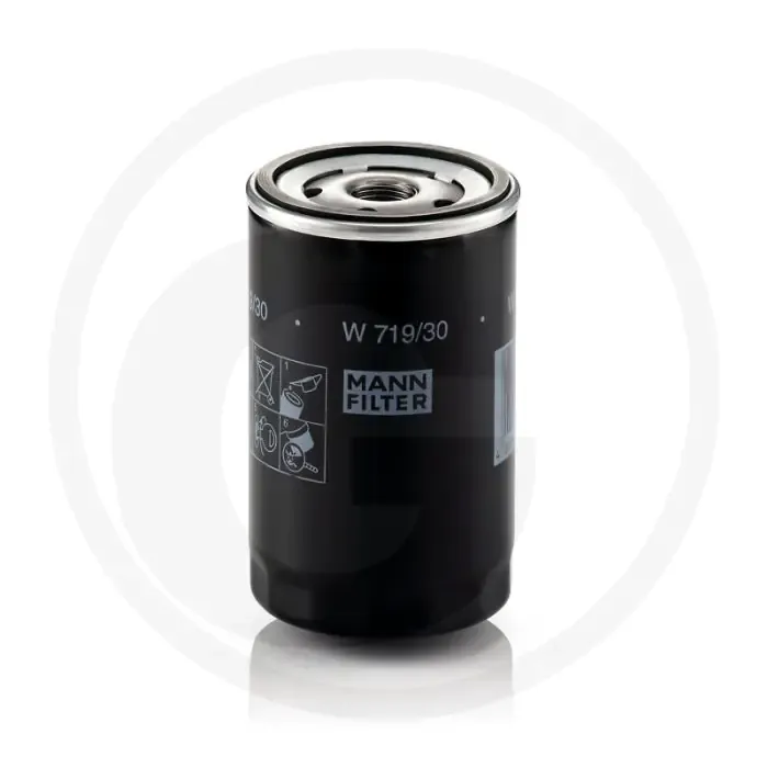 MANN FILTER Motoroliefilter W719/30 3/4"-16 UNF Seizoensaanbieding