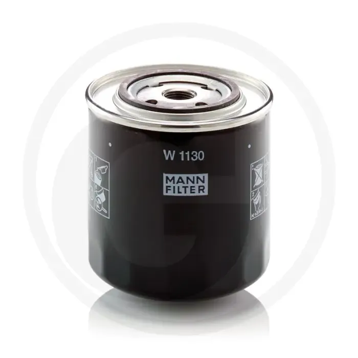 MANN FILTER Motoroliefilter W1130 3/4"-16 UNF Gratis Verzending
