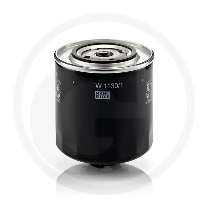 MANN FILTER Motoroliefilter W1130/1 3/4"-16 UNF 115mm Gratis Retour