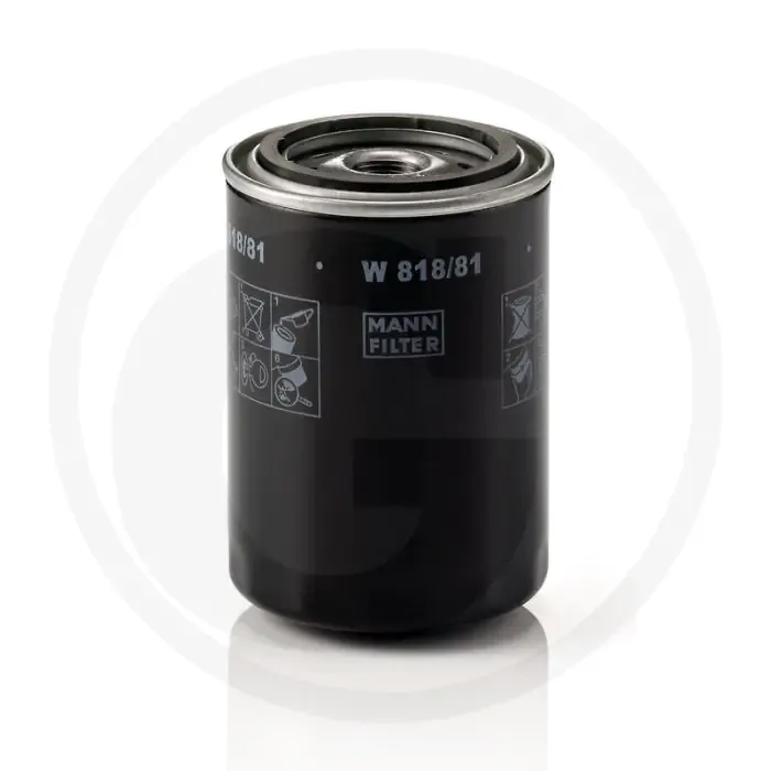 MANN FILTER Motoroliefilter W818/81 3/4"-16 UNF Dagaanbieding