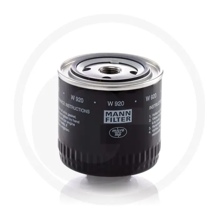Bestel Nu MANN FILTER Motoroliefilter W920/7 3/4"-16 UNF