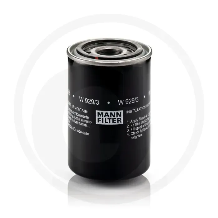 Must-Have MANN FILTER Motoroliefilter W929/3 1 1/8"-16 UN Hoogte 138mm