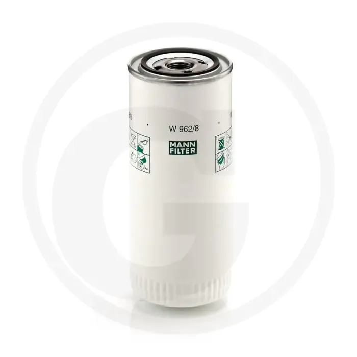 MANN FILTER Motoroliefilter W962/8 1-12 UNF 210mm Korting