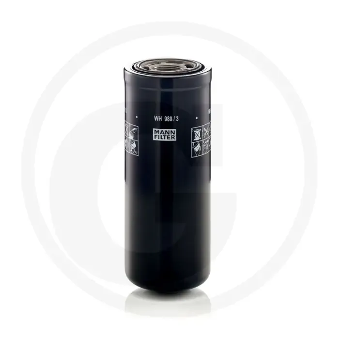 MANN FILTER Motoroliefilter WH980/3 94x62x240mm. Op = Op
