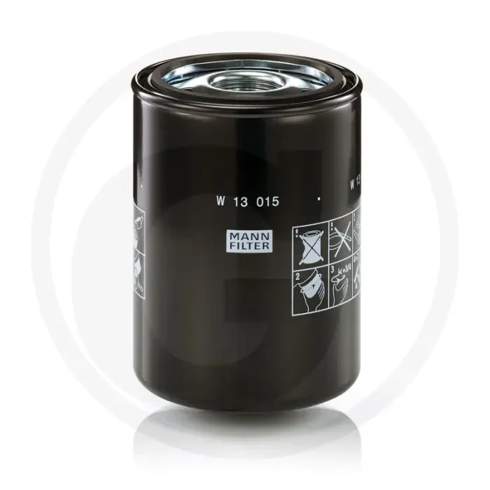 MANN FILTER Oliefilter - Buiten-Ø:129mm, Hoogte:182mm, MANN nr.:W13015 Superprijs
