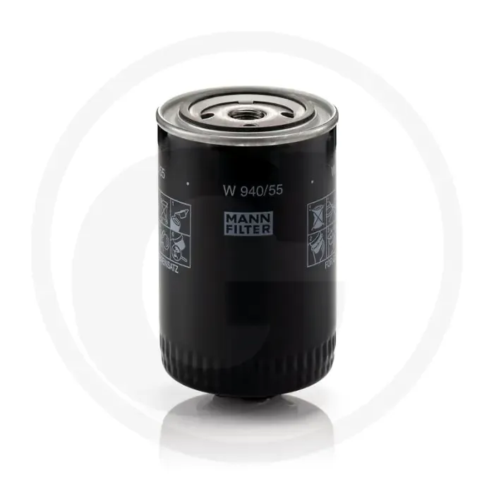 MANN FILTER Oliefilter W940/55 3/4"-16 UNF Hoogte 149 mm Beperkte Voorraad