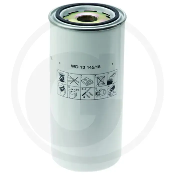 Veilige Betaling MANN FILTER Oliefilter WD13145/18 Hoogte 302mm Draad 1 1/2"-16 UN-2B