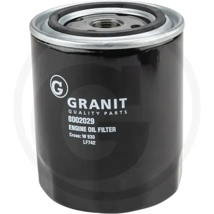 Motoroliefilter MWM TBG 620 V12, V16 - 93mm Ø - 62mm B - 71mm H Favoriet