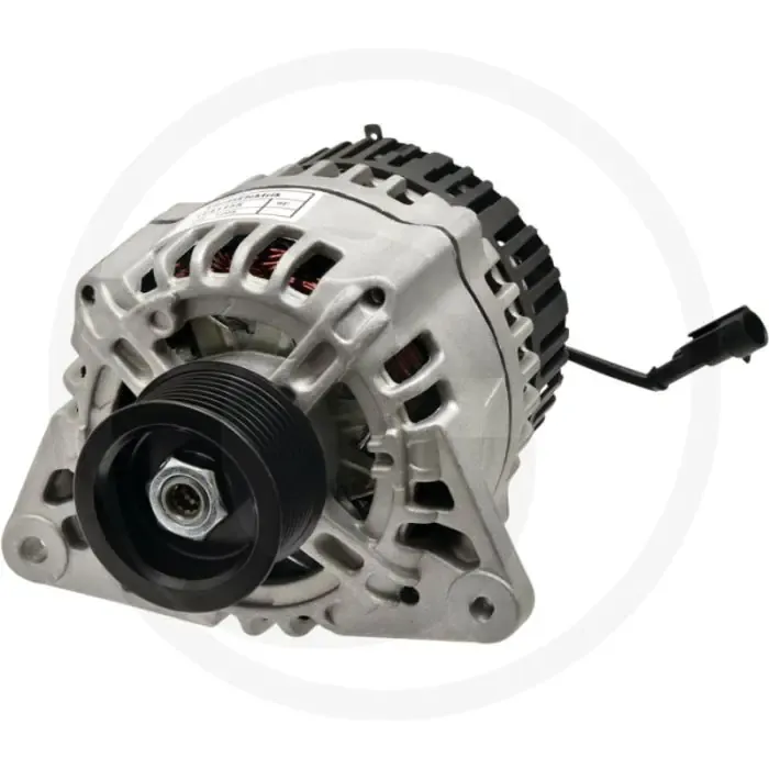 Dynamo 14 volt / 120 A – Met W-aansluiting, poelie Ø61 mm, rechtsdraaiend Merkproduct