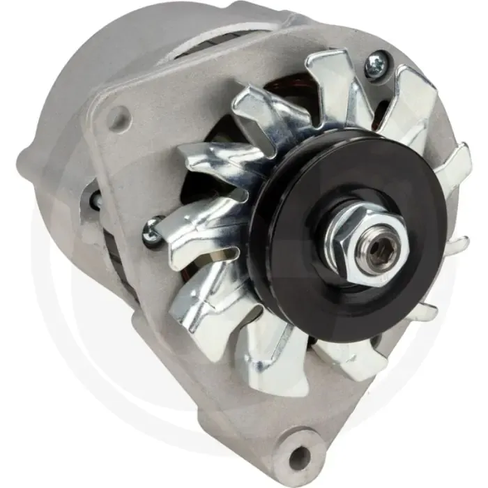Veilige Betaling Dynamo 14 volt / 33 A – Poelie Ø68 mm, L60°, Draairichting ↻, Type B