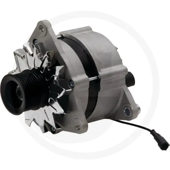 Aanbieding Dynamo 14 volt 120A – Stofdicht, met ringspoel D+ en W-aansluiting