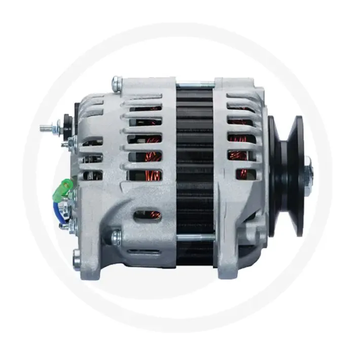 Merkproduct HELLA Generator 14 V / 45 A – Poelie Ø 74 mm, 1 groef, met riemschijf