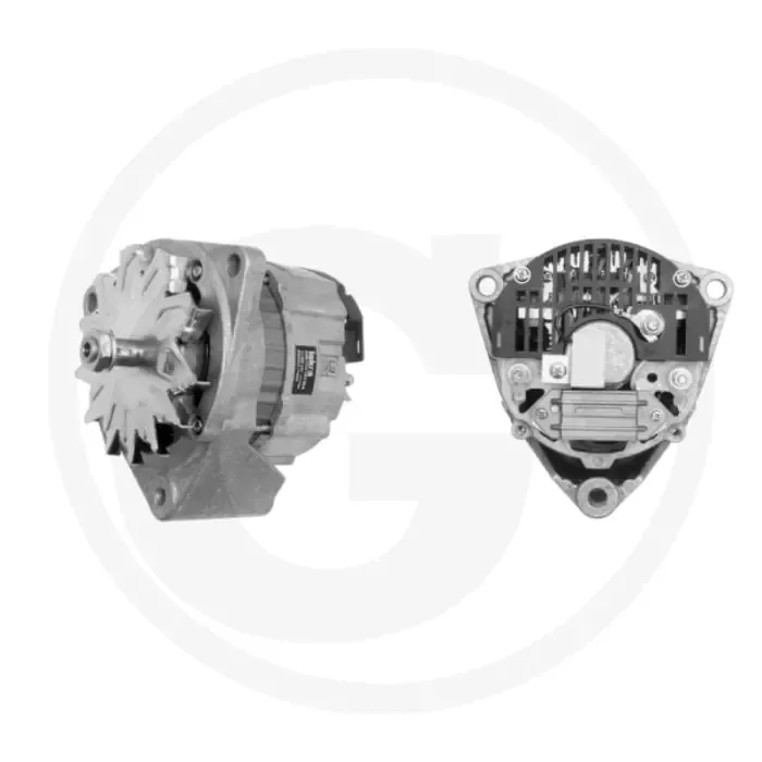 Speciale Aanbieding MAHLE Dynamo 14 V / 55 A – Met ventilatorwiel, draairichting ↻, flensmaat 80 mm