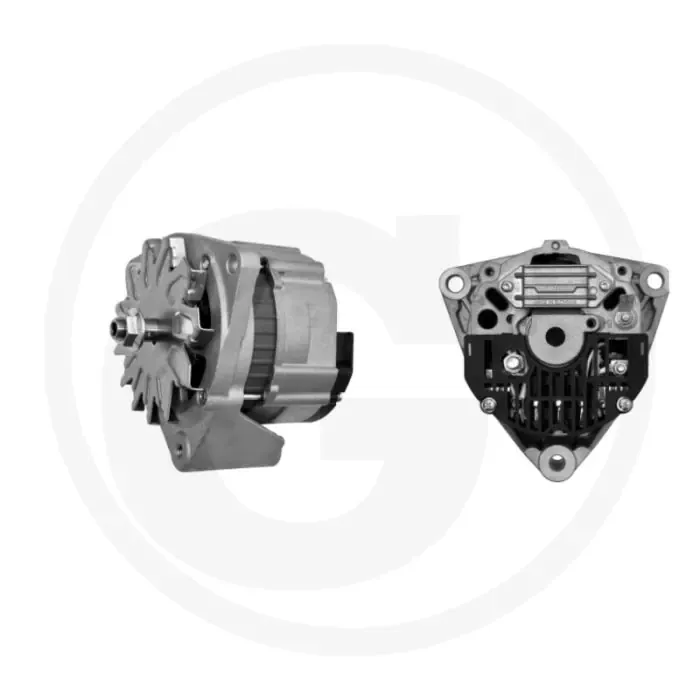 Seizoensaanbieding MAHLE Dynamo 14 V / 55 A Met ventilatorwiel, Draairichting ↻, Inbouwhoek L + r 60°