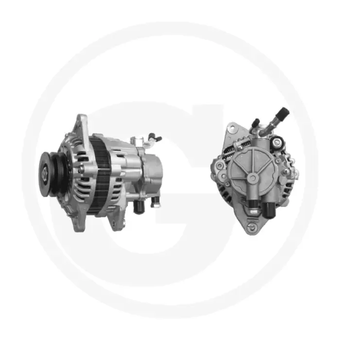 Speciale Aanbieding MAHLE Dynamo 14 V / 70 A – Compacte dynamo, R30 ↻, dubbele 9,7 mm riem