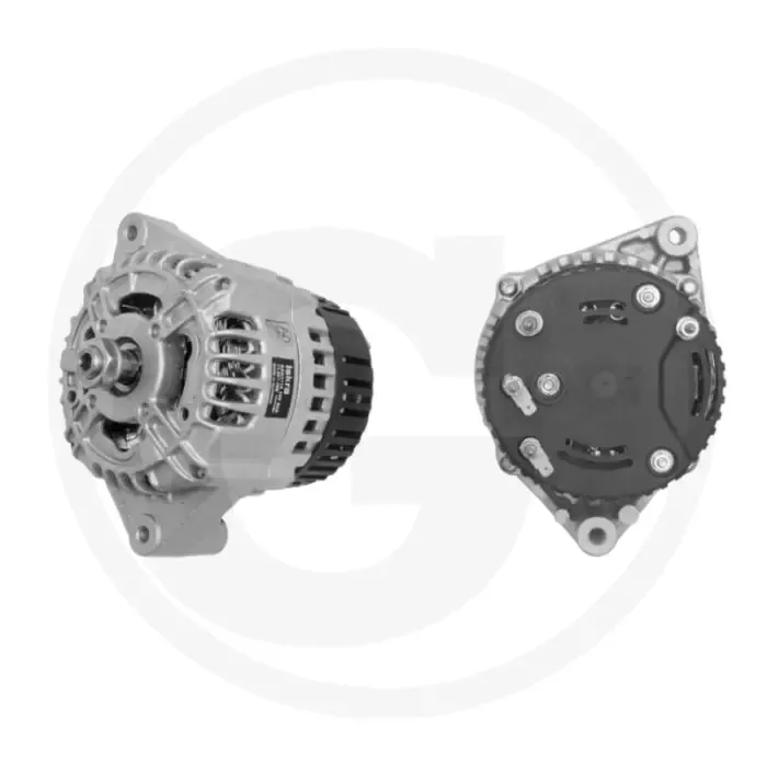 Rechtstreeks Van De Fabrikant MAHLE Dynamo 14 volt / 120 A – Compact, stofdicht, L60°, rechtsdraaiend