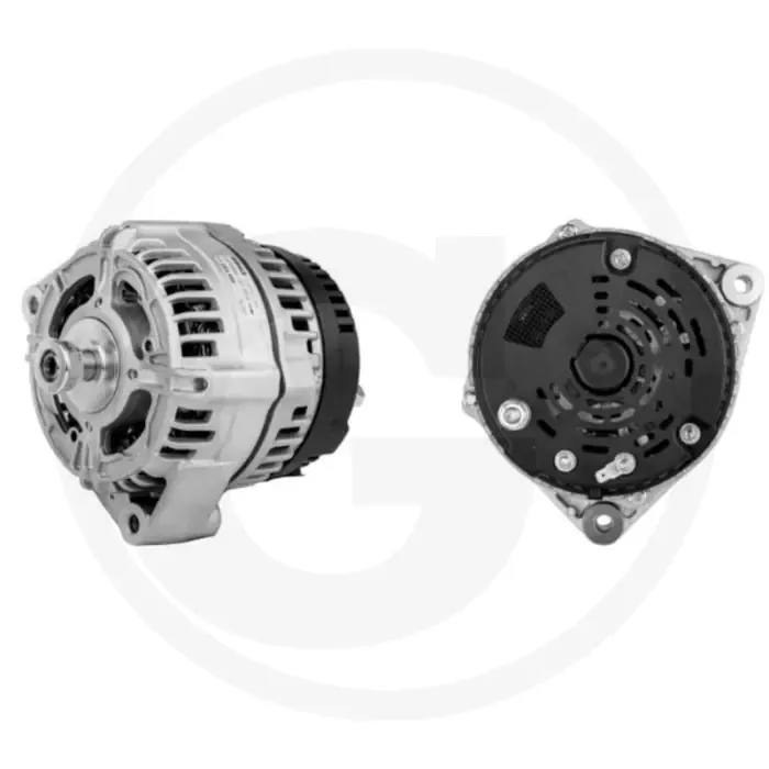 MAHLE Dynamo 14 volt / 200 A – Compacte dynamo, stofdicht, type B, L 60° draairichting ↻ Laatste Versie