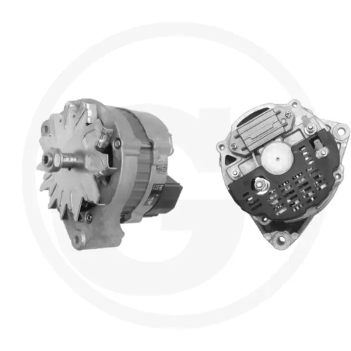MAHLE Dynamo 14 volt / 65 A – L60°, Rechtsdraaiend, Met ventilatorwiel Flitsaanbieding