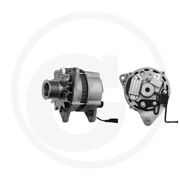 Op = Op MAHLE Dynamo 14V 55A Stofdicht met ringspoel