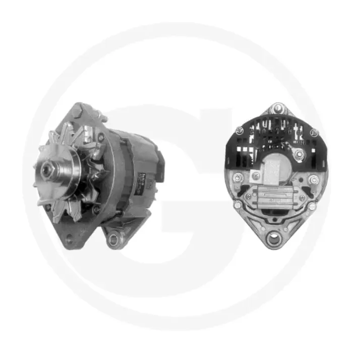 Koop Online MAHLE Dynamo 14V 55A ↻ Poelie Ø68mm