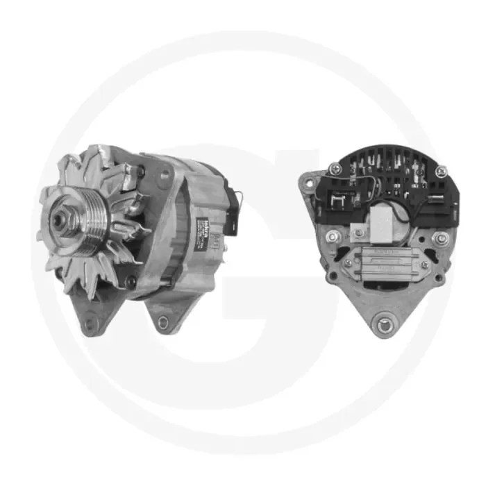 MAHLE Dynamo 14V 55A↻ PVx5 Poelie Ø60mm Gecertificeerd