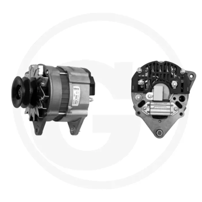 MAHLE Dynamo 14V 80A Stofdicht Poelie Ø68mm Op = Op