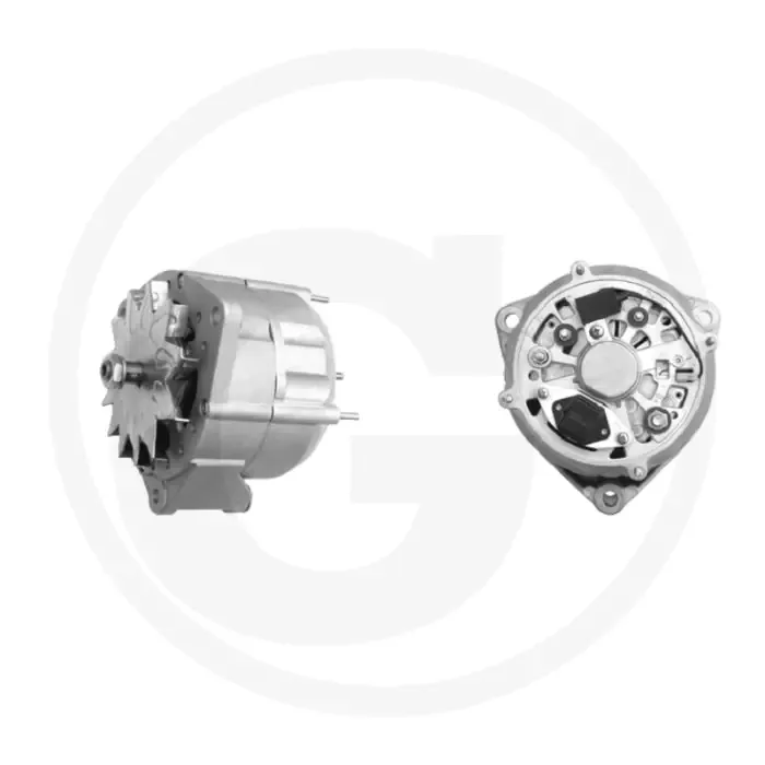 MAHLE Dynamo 28 V / 55 A – Bevestiging 80 mm, Draairichting ↻, Vorm B Gratis Verzending