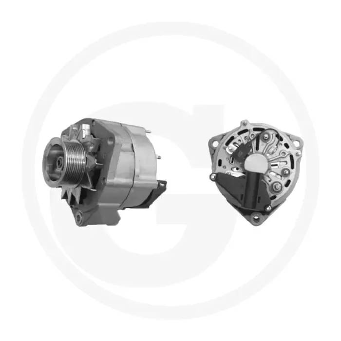 Betrouwbaar MAHLE Dynamo 28 V / 80 A – Poelie Ø72 mm, Draairichting ↻, Bevestiging 80 mm