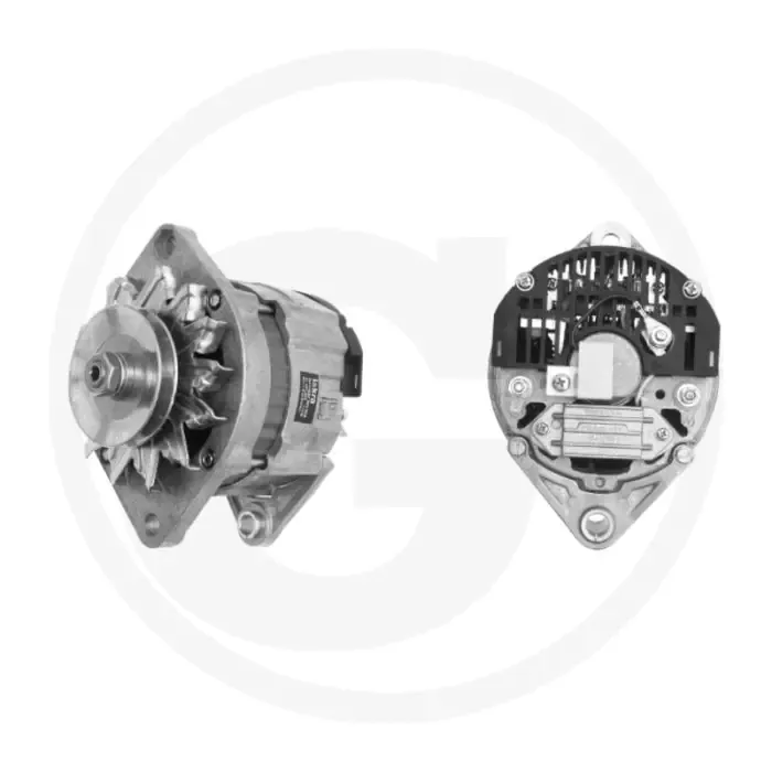 Flitsaanbieding MAHLE Dynamo 28V 55A ↻ Poelie Ø80mm