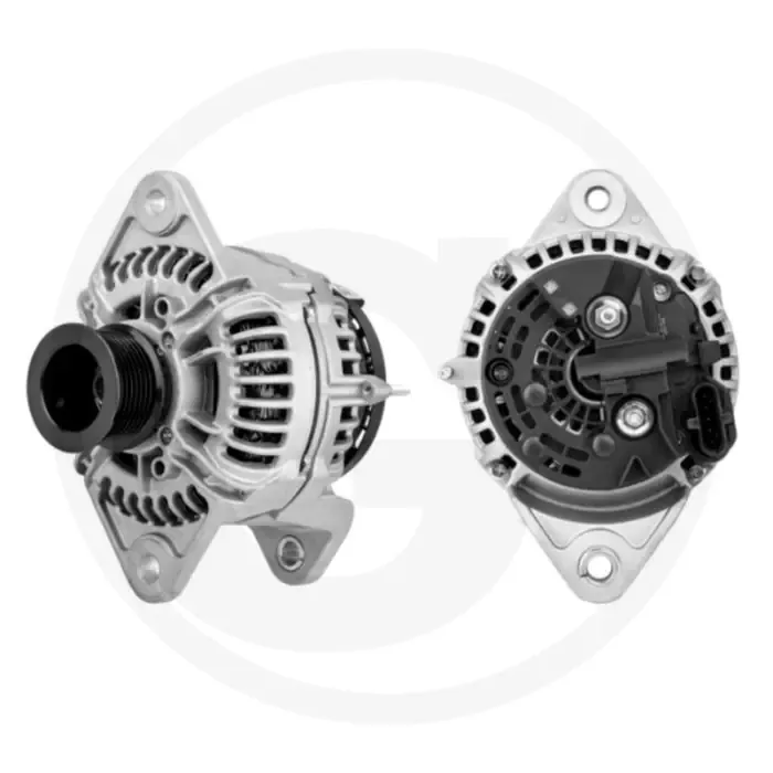 Gecertificeerd MAHLE Generator 28V 120A – Poelie Ø61mm, PVx8, Draairichting ↻