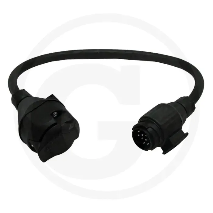 Adapterkabel 12V met aansluitkabel 0,5m DIN/ISO 11446 kunststof Exclusieve Aanbieding