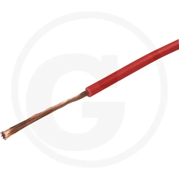 Favoriet Elektrokabel 0,75mm² Rood PVC 1-aderig FLY DIN 6722