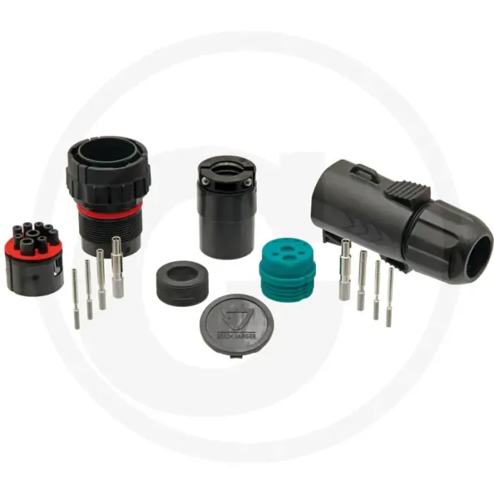 Beperkt Aanbod ERICH JAEGER ISOBUS-stekker (IBIC) 12 volt (6 mm², 9-polig)