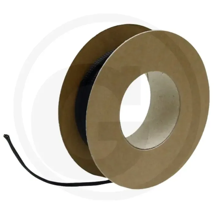 Gevlochten beschermkous Ø30-37mm 5m Zwart Polyester Direct Verzonden