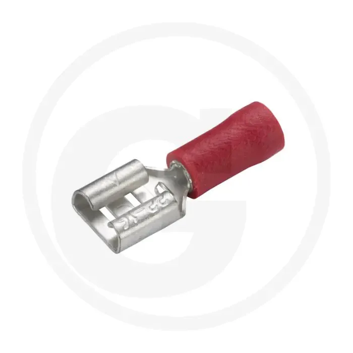 HELLA Vlakstekkers met huls 0,5-1,0mm² Rood 6,3x0,8 Gedeeltelijk geïsoleerd Exclusieve Aanbieding