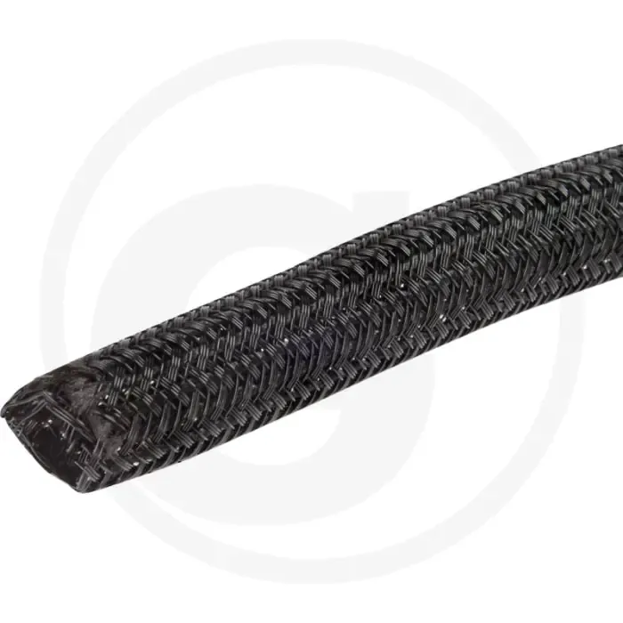 Koop Vandaag Herth & Buss Geflechtschlauch 10 mm x 5 m – Zwart Polyesther, -55°C tot +130°C