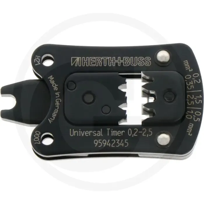 Inzetstuk voor krimptang 0,2–2,5 mm² AMP Tyco vlakstekker Speciale Aanbieding