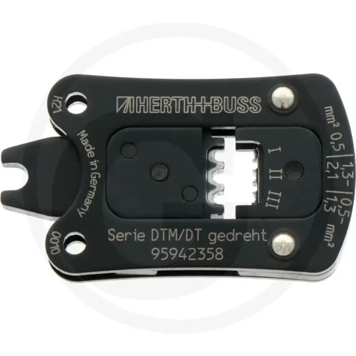 Op = Op Inzetstuk voor krimptang 0,5–2,1 mm² Deutsch DT/DTM penstekker