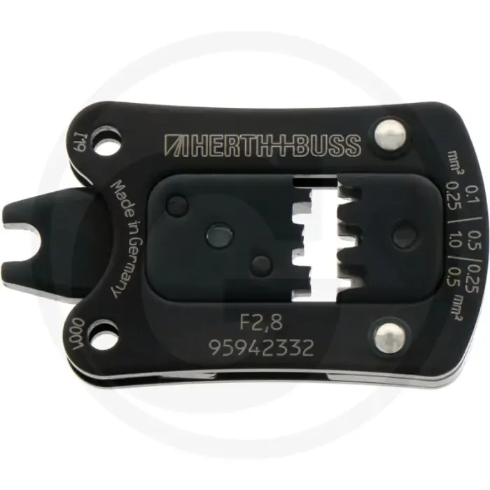 Inzetstuk voor krimptang 2,8 mm vlakstekker 0,1–1 mm² Merkproduct