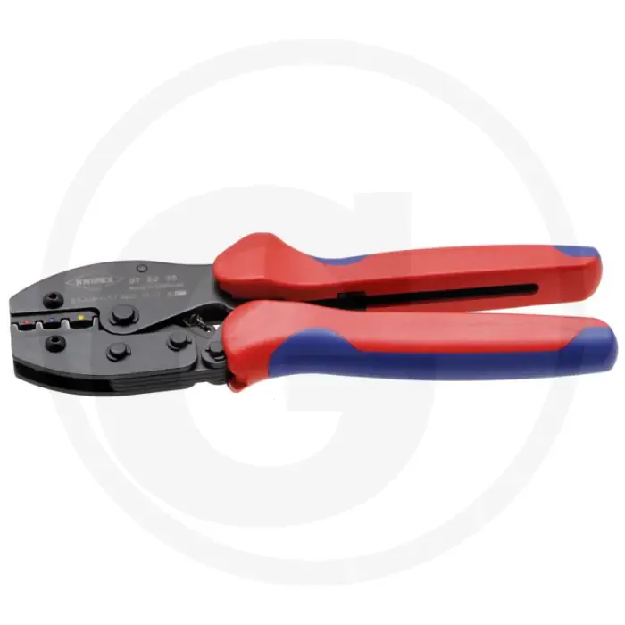 Beperkte Voorraad Knipex knipex krimptang - toepassingen: geïsoleerde kabelschoentjes + steekverbinding