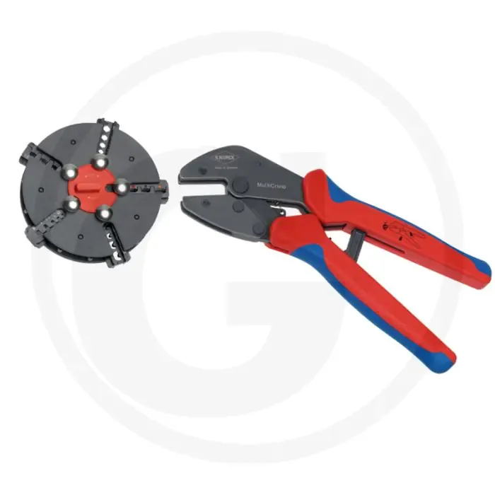 Knipex knipex krimptang met wisselmagazijn, capaciteit 0,5 - 6,0 mm² Alleen Vandaag